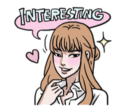 AsB - 128 B+G / Be Positive Girls! sticker #13069692