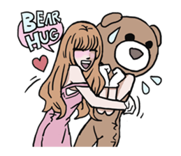 AsB - 128 B+G / Be Positive Girls! sticker #13069693