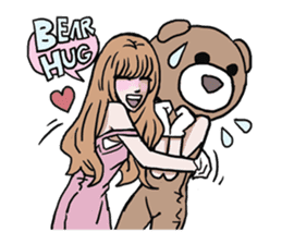 AsB - 128 B+G / Be Positive Girls! sticker #13069693