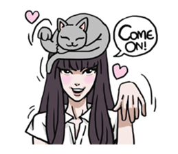 AsB - 128 B+G / Be Positive Girls! sticker #13069694