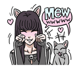 AsB - 128 B+G / Be Positive Girls! sticker #13069695