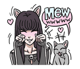 AsB - 128 B+G / Be Positive Girls! sticker #13069695