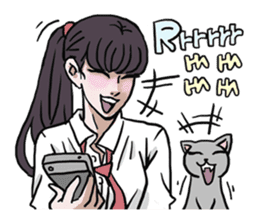 AsB - 128 B+G / Be Positive Girls! sticker #13069696