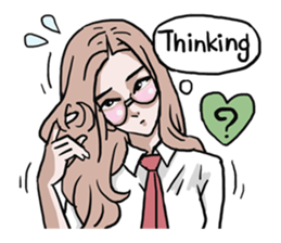 AsB - 128 B+G / Be Positive Girls! sticker #13069698