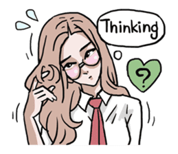 AsB - 128 B+G / Be Positive Girls! sticker #13069698