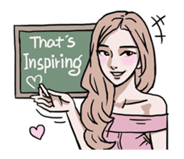 AsB - 128 B+G / Be Positive Girls! sticker #13069701