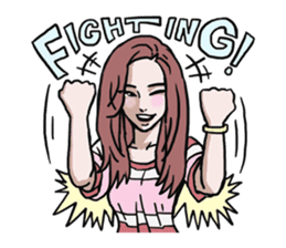 AsB - 128 B+G / Be Positive Girls! sticker #13069705