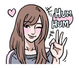 AsB - 128 B+G / Be Positive Girls! sticker #13069706