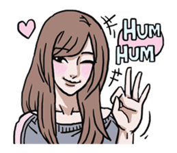 AsB - 128 B+G / Be Positive Girls! sticker #13069706