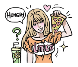 AsB - 128 B+G / Be Positive Girls! sticker #13069710