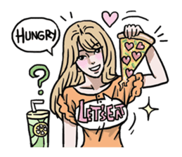 AsB - 128 B+G / Be Positive Girls! sticker #13069710