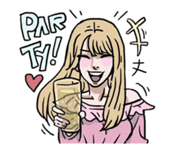 AsB - 128 B+G / Be Positive Girls! sticker #13069711