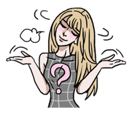 AsB - 128 B+G / Be Positive Girls! sticker #13069712