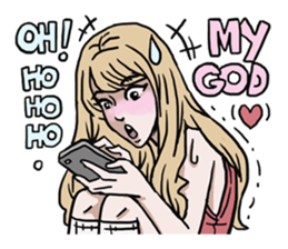 AsB - 128 B+G / Be Positive Girls! sticker #13069713