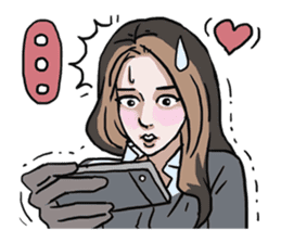 AsB - 128 B+G / Be Positive Girls! sticker #13069714