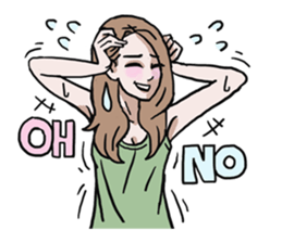 AsB - 128 B+G / Be Positive Girls! sticker #13069715