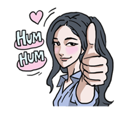 AsB - 128 B+G / Be Positive Girls! sticker #13069718