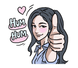 AsB - 128 B+G / Be Positive Girls! sticker #13069718