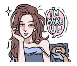 AsB - 128 B+G / Be Positive Girls! sticker #13069722