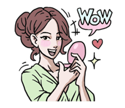 AsB - 128 B+G / Be Positive Girls! sticker #13069723