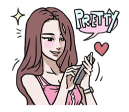 AsB - 128 B+G / Be Positive Girls! sticker #13069724