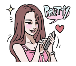 AsB - 128 B+G / Be Positive Girls! sticker #13069724