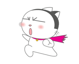 Cute Cat fat sticker #13069831