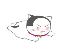 Cute Cat fat sticker #13069844