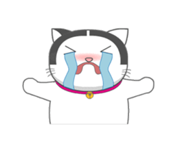 Cute Cat fat sticker #13069851