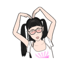 Move! Appropriate Mika... (daily basis) sticker #13070114