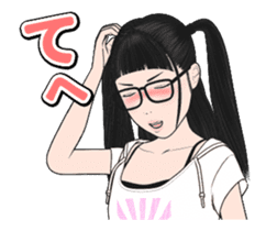 Move! Appropriate Mika... (daily basis) sticker #13070116