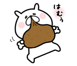 Chococo's Yuru Usagi With Mofu Inu2 sticker #13070408
