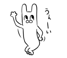 silly rabbit message sticker sticker #13070625
