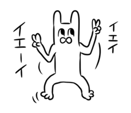 silly rabbit message sticker sticker #13070642