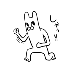 silly rabbit message sticker sticker #13070643