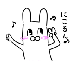silly rabbit message sticker sticker #13070649