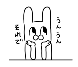 silly rabbit message sticker sticker #13070650