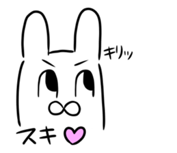 silly rabbit message sticker sticker #13070652