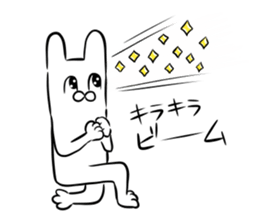 silly rabbit message sticker sticker #13070654