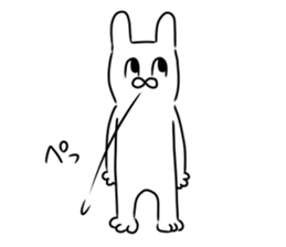 silly rabbit message sticker sticker #13070657