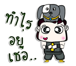 Mr. Miki. Love dog.^^ sticker #13071151