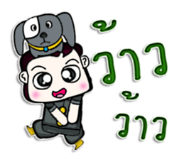 Mr. Miki. Love dog.^^ sticker #13071159