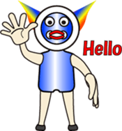 THE FLAME BUTTON MAN (1) sticker #13071566