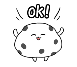 wagashi waiwai Sticker sticker #13071627