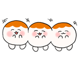 wagashi waiwai Sticker sticker #13071631