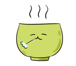 wagashi waiwai Sticker sticker #13071637