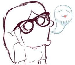 Sunny Shy Girl sticker #13073039