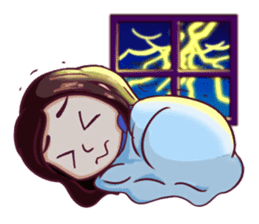 Sunny Shy Girl sticker #13073043