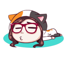 Sunny Shy Girl sticker #13073044