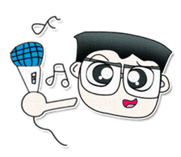 Mr. Toshi. love love.^^ sticker #13073127